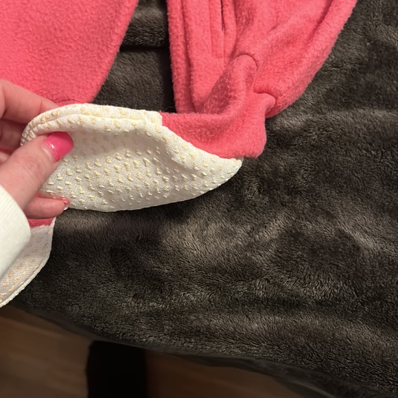 Baby Touch pink fleece like one piece size 1T - Picture 5 of 7